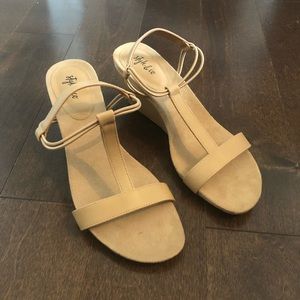 Wedge sandals size 8 - Style & Co
